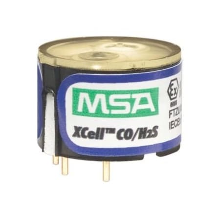 Msa Safety Kit:Replacement, Xcell Sensor, H2S-Lc/Co 10121213